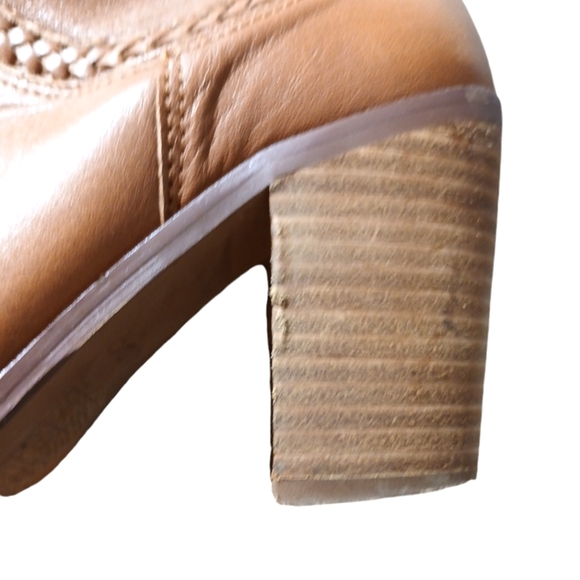 Aldo Leather Ankle Boots Booties - Picture 11 of 13